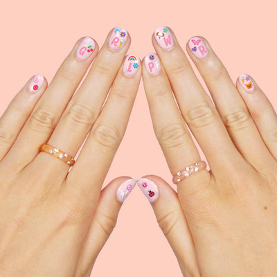 GRL PWR Nail Stickers - 816 nail stickers