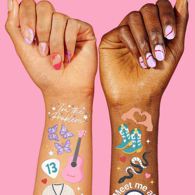 I'm The Problem Tats - 74 foil temporary tattoos