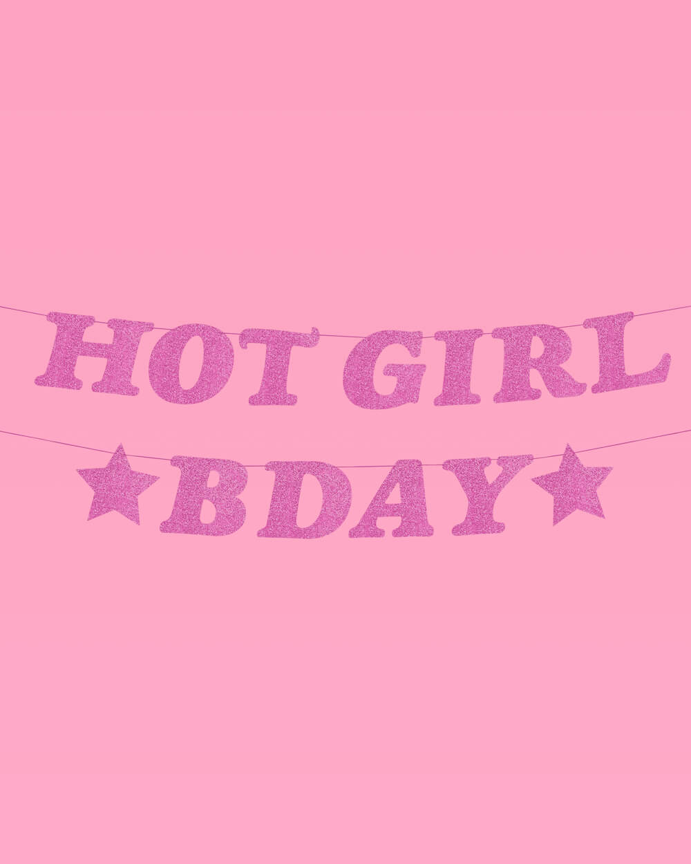 Hot Girl Bday Pack - banners + tats