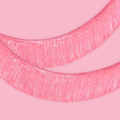 That's Hot Fringe - pink foil banner