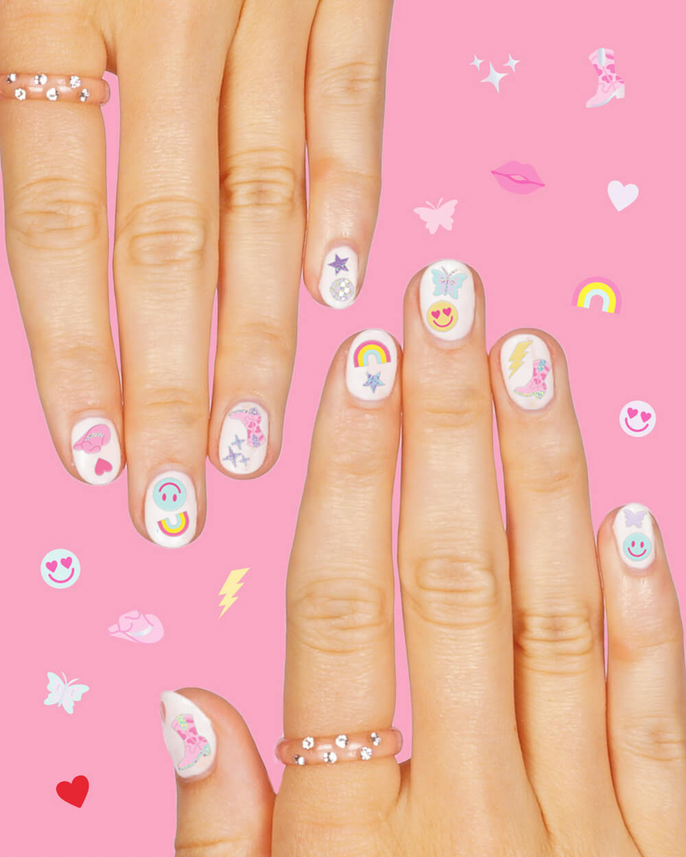 Preppy Nails That Shine with Style