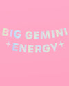 Big Gemini Energy Banner - iridescent foil banner