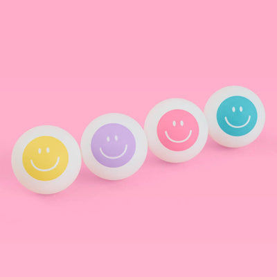 Smiley Pong Balls - really cute pong balls