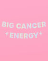 Big Cancer Energy Banner - iridescent foil banner