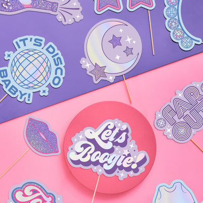 Disco Photo Pack - props + curtains