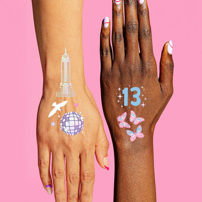 I'm The Problem Tats - 74 foil temporary tattoos