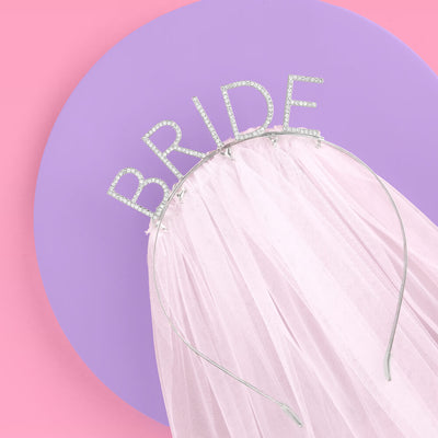 That Bride Headband Veil - headband w/ removable veil