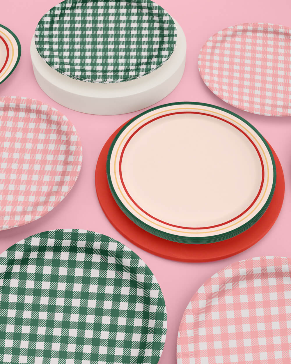 Camp Bride Plates - 24 matte paper plates