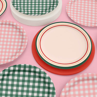 Camp Bride Plates - 24 matte paper plates