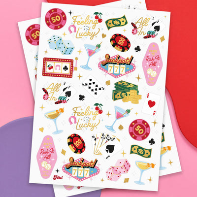 Feeling Lucky Tats - 50 temporary tattoos