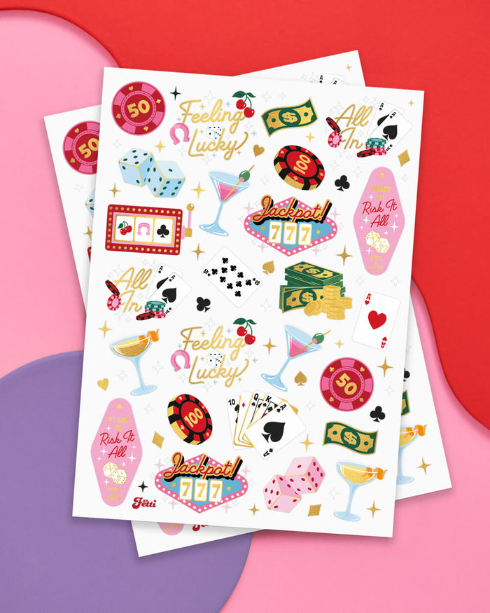 Feeling Lucky Tats - 50 temporary tattoos