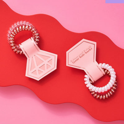 Tied Up Scrunchies - 8 coil scrunchie sets