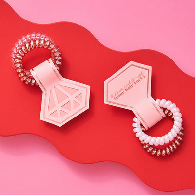 Tied Up Scrunchies - 8 coil scrunchie sets