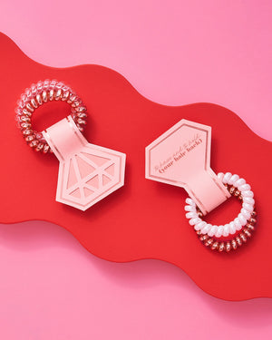 Tied Up Scrunchies - 8 coil scrunchie sets