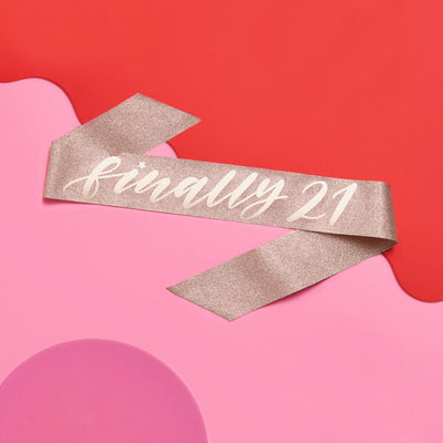 Level Up Kit  - rose gold sash + tiara