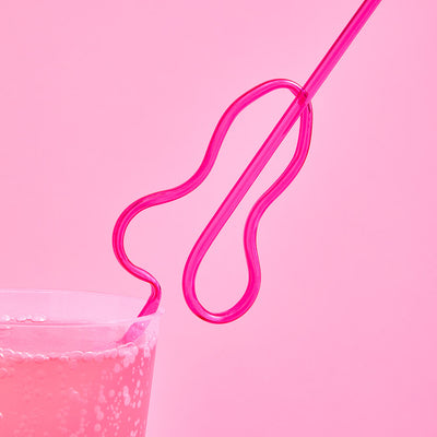 PG-13 P*nis Straw  - 24 penis straws