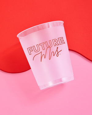 Future Mrs. Cups - 16 reusable frost flex cups