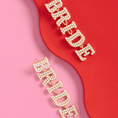 Pearlfect Earrings - bride drop earrings