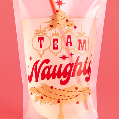 Team Naughty + Nice Drink Pouches