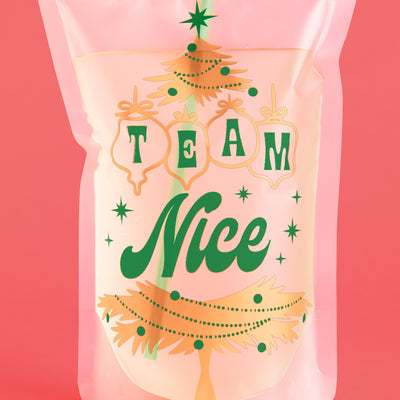 Team Naughty + Nice Drink Pouches