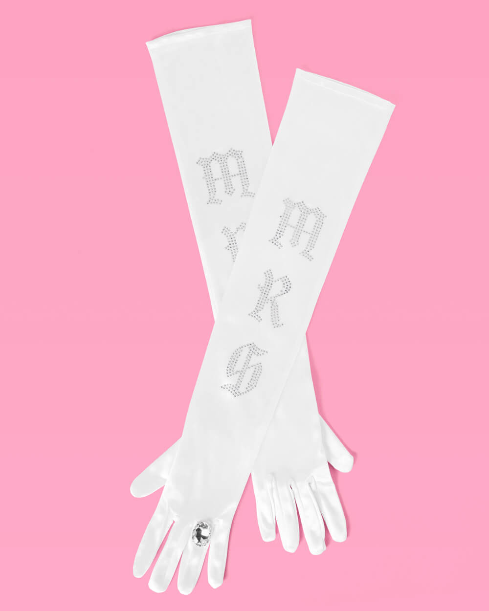 MRS Gloves - white opera gloves