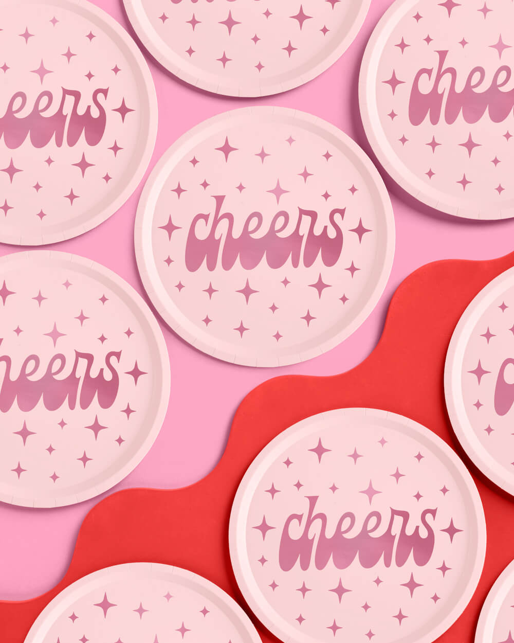 Cheers Plates - 25 paper plates