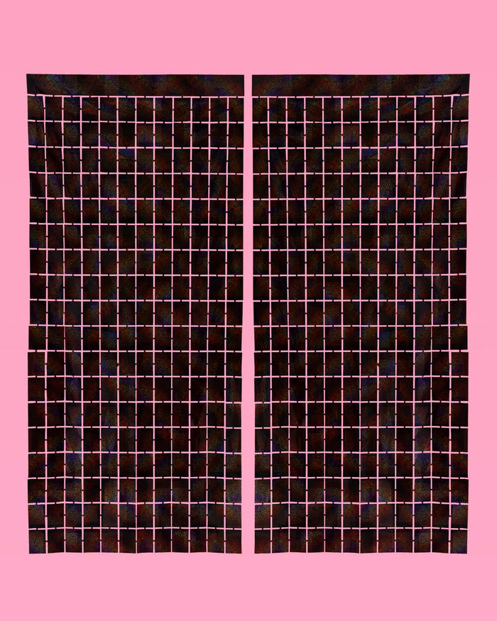 Blackout Curtain - black foil curtain