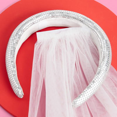 Last Disco Pack - veil headband + sash