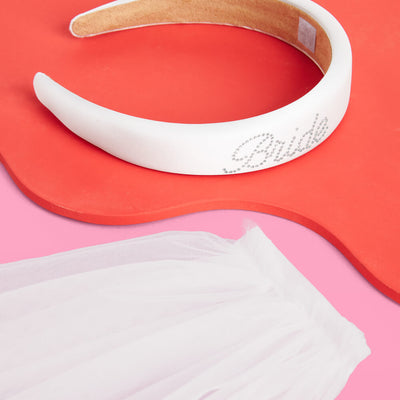 The Noncommittal 2.0 - headband w/ removable veil