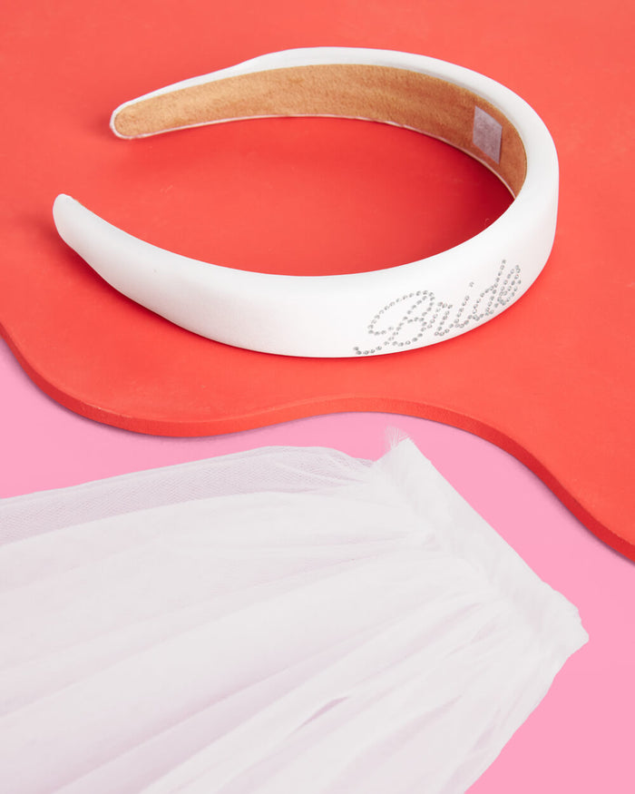 The Noncommittal 2.0 - headband w/ removable veil