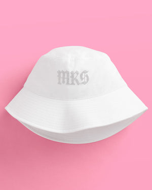 MRS Bucket Hat - rhinestone cotton hat