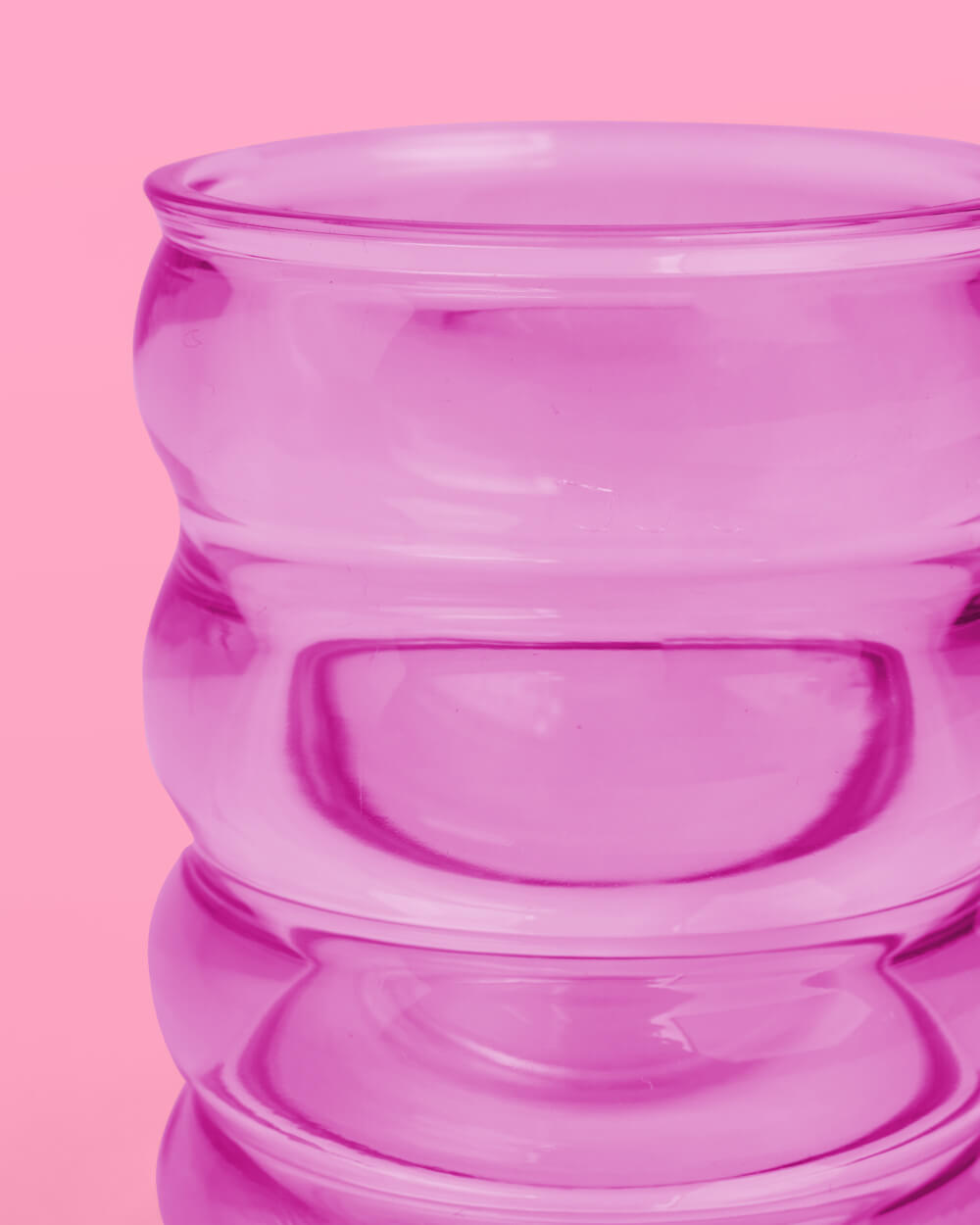 Wavy Cups - 4 reusable acrylic cups