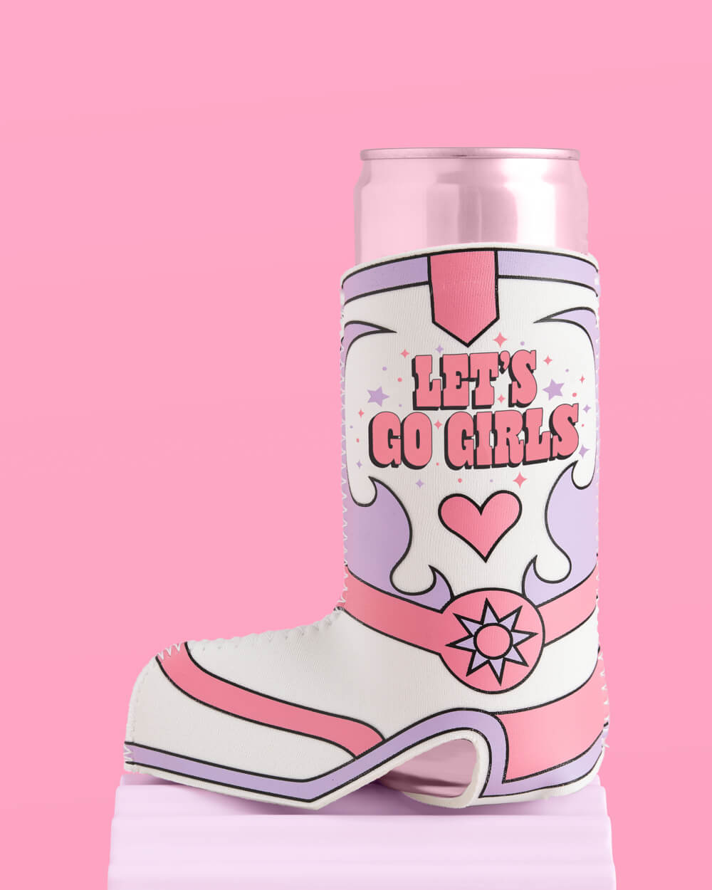 Let's Go Girls Boozie - 1 neoprene drink sleeve