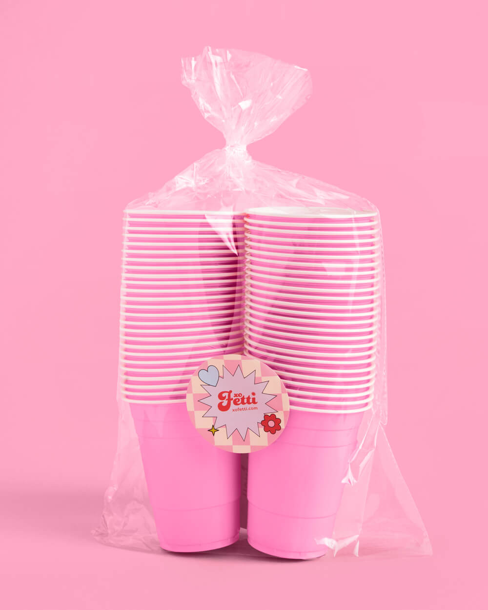 The Pink Pong Pack - 50 cups + 4 pong balls