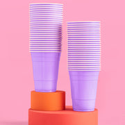 Lavender Haze Cups - 50 matte 16 oz cups