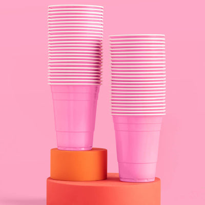 Groovy Party Pack - plates, napkins + cups