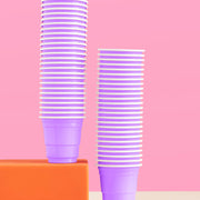 Lavender Haze Shot Glasses - 50 plastic shot glasses