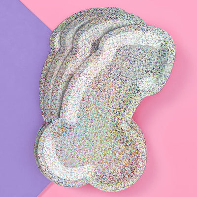 Same Plate Forever - 25 foil paper plates