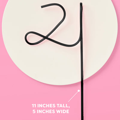 21 Forever Straw - XL black 21 straw