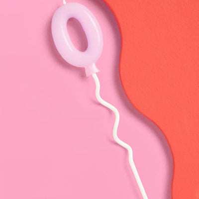 #0 Birth-YAY Candle - pastel bubble candle