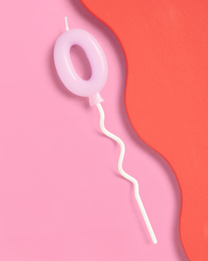 #0 Birth-YAY Candle - pastel bubble candle