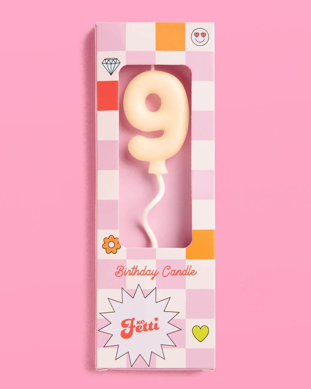 #9 Birth-YAY Candle - pastel bubble candle