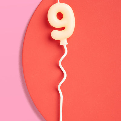 #9 Birth-YAY Candle - pastel bubble candle