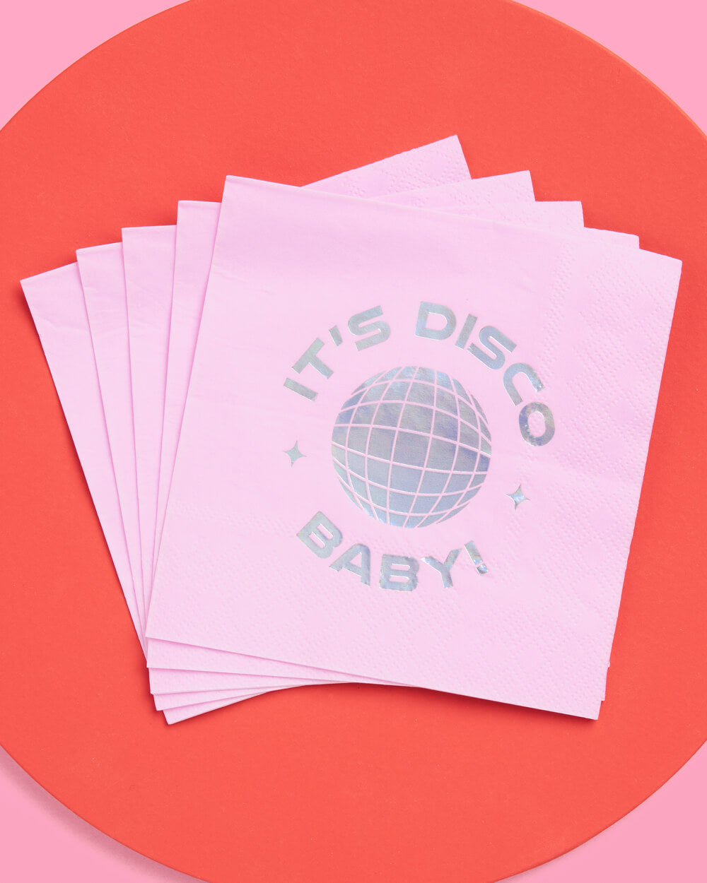 Last Disco Starter Pack - plates, napkins + drink pouches