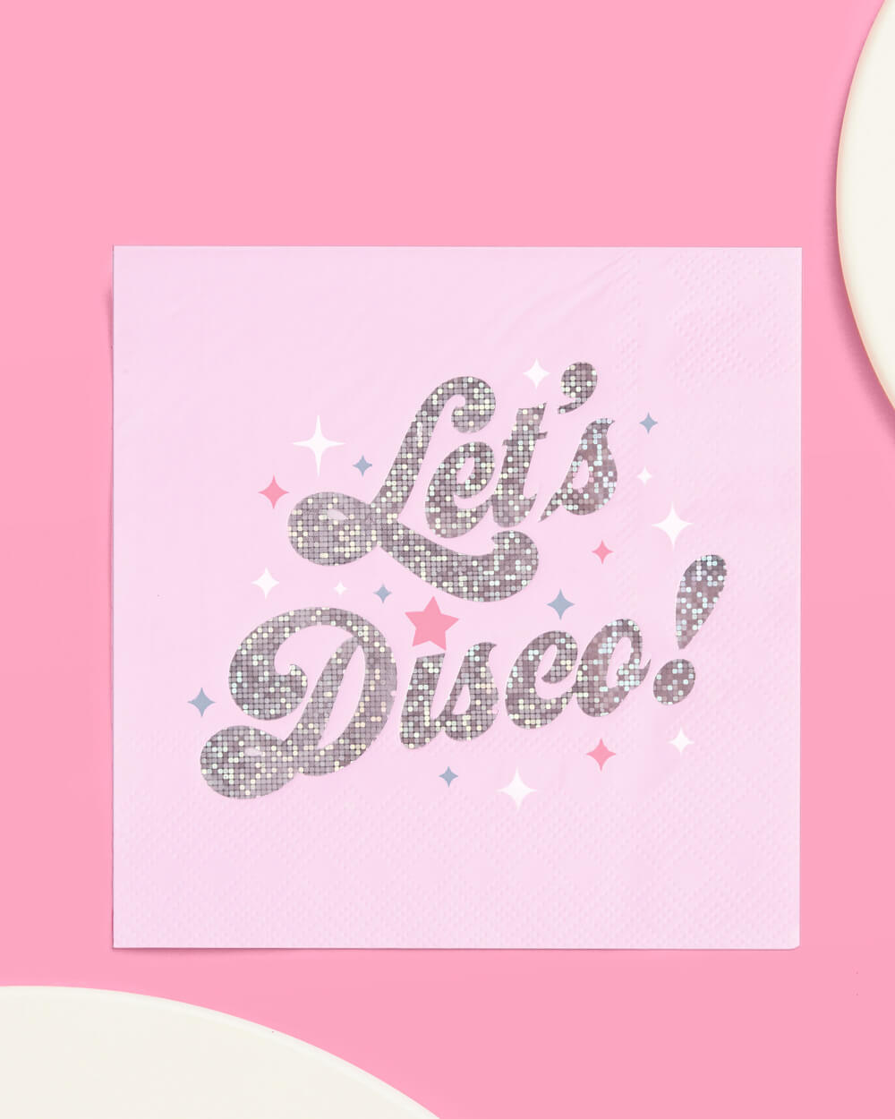 Let's Disco Napkins - 25 foil napkins