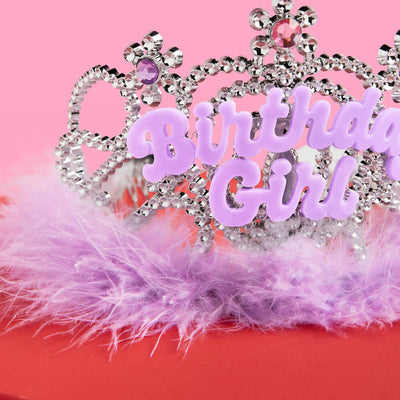 Shimmer Bday Girl Pack - banner, tats + tiara