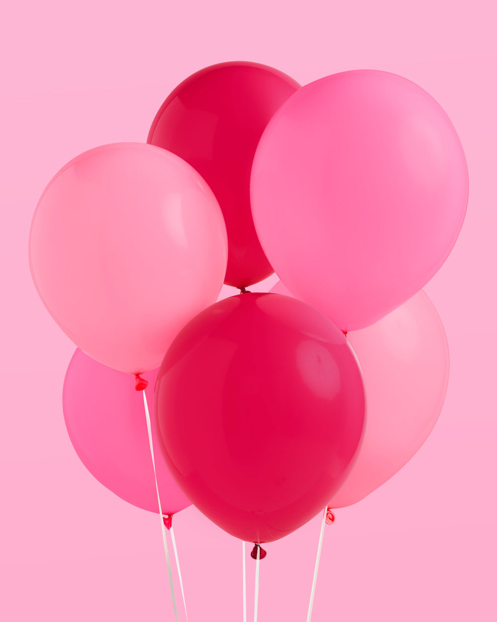 Pink Smiley Pack - banner, balloons + curtain