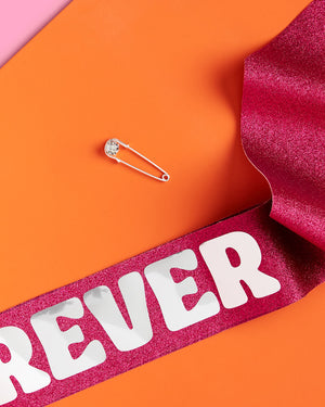 21 Forever Pack - sash, straw + banner
