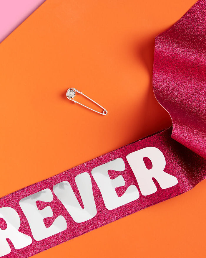 21 Forever Pack - sash, straw + banner