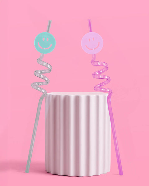 Smiley Straws - 16 reusable straws | xo, Fetti